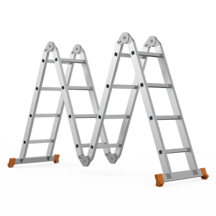 Échelle pliante articulée en aluminium 4×4