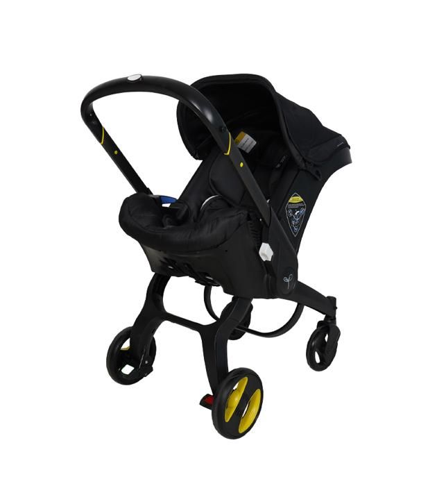 POUSSETTE SIÈGE-AUTO PLIABLE 2EN1 NOIR