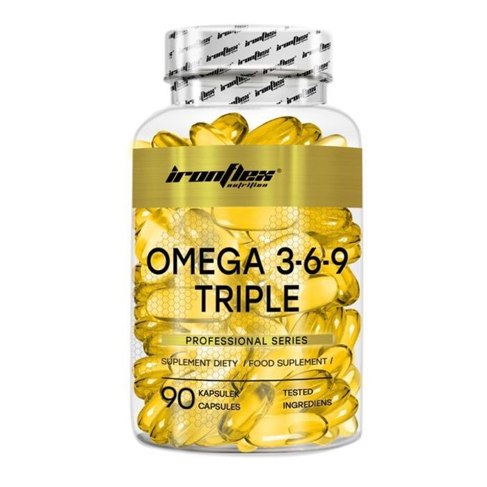 Omega 3-6-9 Triple 90 Caps - Soutien Cardiovasculaire Essentiel