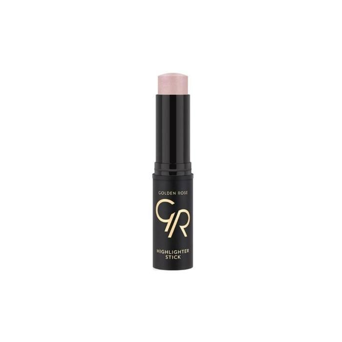 Highlighter Stick - GOLDEN ROSE - 02 - Illumine le visage - Texture éclatante - Facile à appliquer