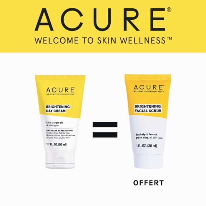 Brightening day cream 50ml = Brightening  Facial Scrub 30ml