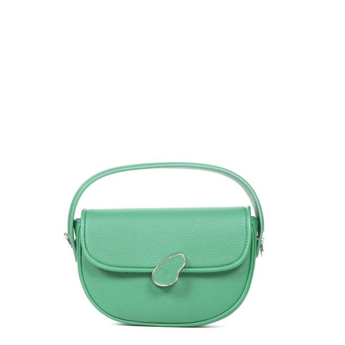 OLGA- Sac a main demi lune Vert
