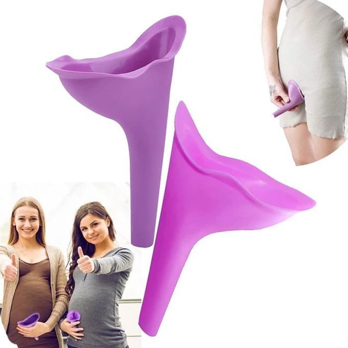 Urinoir en Silicone souple pour femmes
