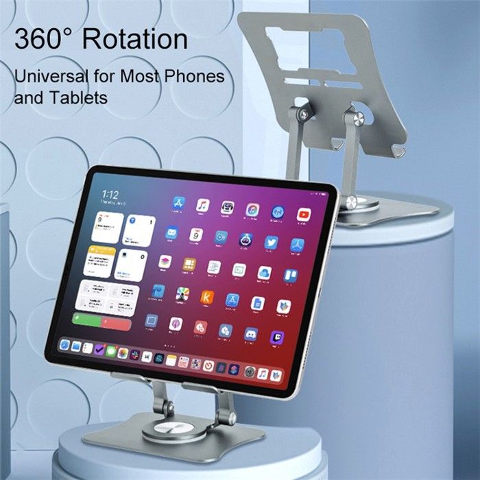 SUPPORT TABLETTE Pliable de Table téléphone Portable Pliable avec Design réglable Mobiles pour Le Bureau et Les Voyages, Smartphone