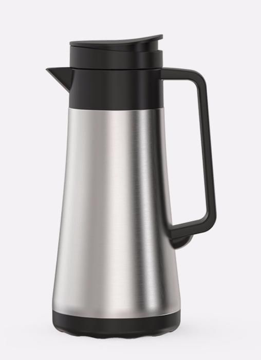 Thermos double inox capacité 1000ml 1L Bouteille Isotherme chaud et froid café thé lait FIOLE À VIDE EN ACIER INOXYDABLE REGAL