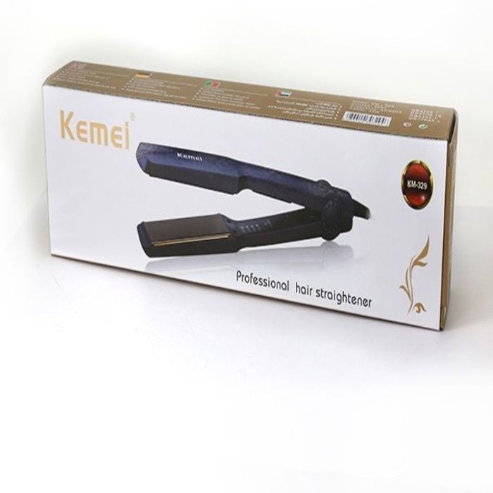 Kemei Lisseur Cheveux Kemei Céramique avec 4 niveaux de température (KM-329)