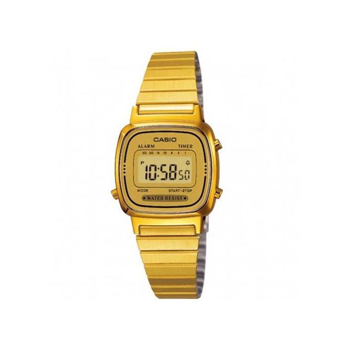 Casio Vintage Collection pour femmes - Dore - Bracelet en acier inoxydable