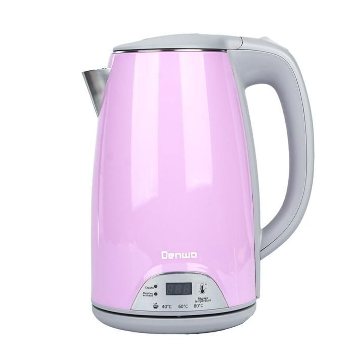 BOUILLOIRE 1,7L AVEC LCD KT-294 1830W DENWA