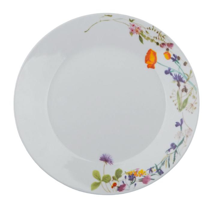 ASSIETTE À DESSERT RONDE EN PORCELAINE DE 20,5 CM