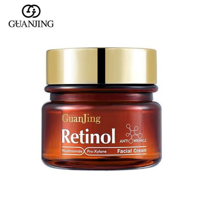 Guanjing Crème hydratant pour visage au rétinol, Nicotinamide, Anti-âge, Éclaircit