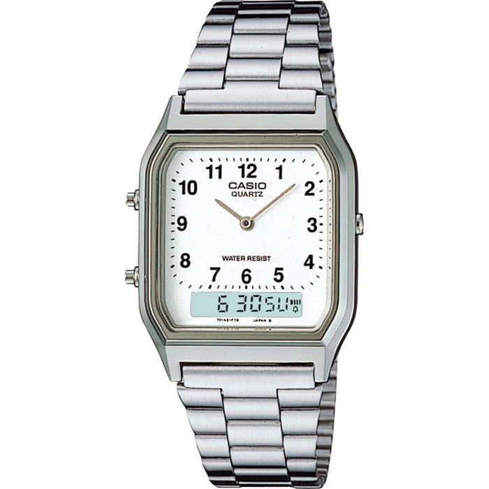Casio Design classique · Double montre ·AQ-230A-7B