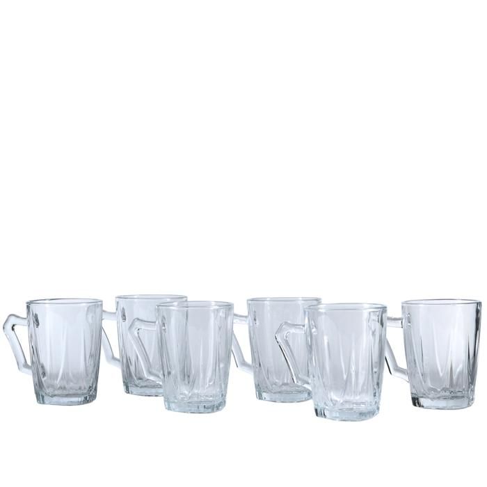 SET 6 PCS  MUG NEW YORK 230 CC MUNDO