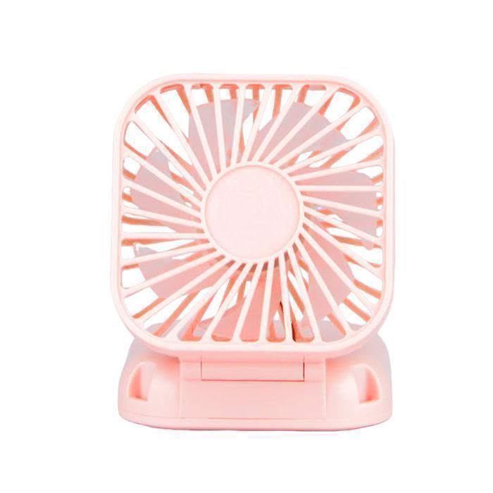 Mini Ventilateur - CITYTEK - CINTRE HAND MF109311 - Rose - Batterie 800mAh  - Compact