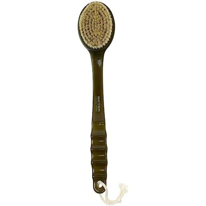 Beter - 22199 - Brosse de Bain pour atteindre toutes les zones du Corps - Modele Coffee O'clock