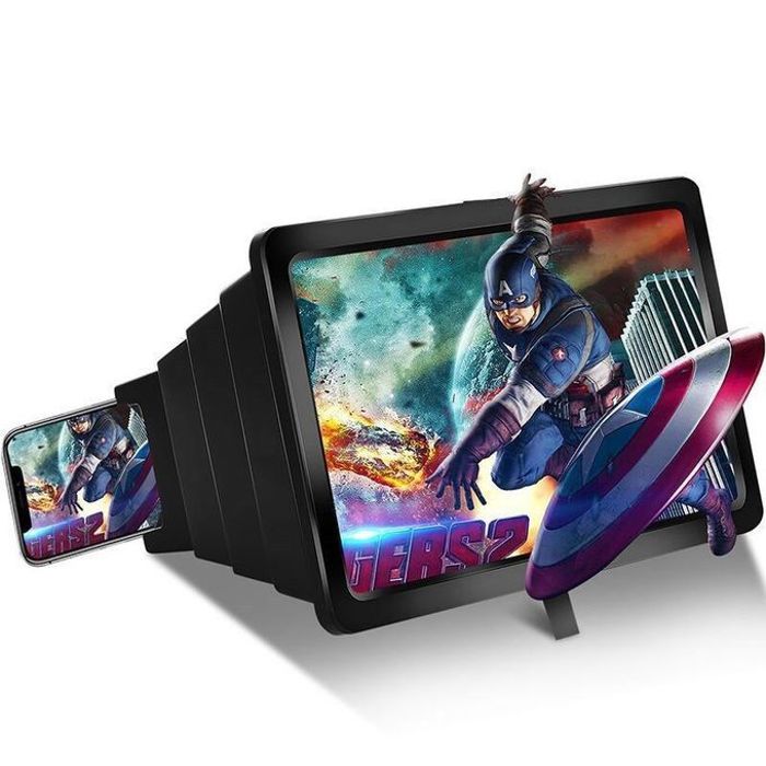 Agrandisseur Ecran Smartphone Universel 3D