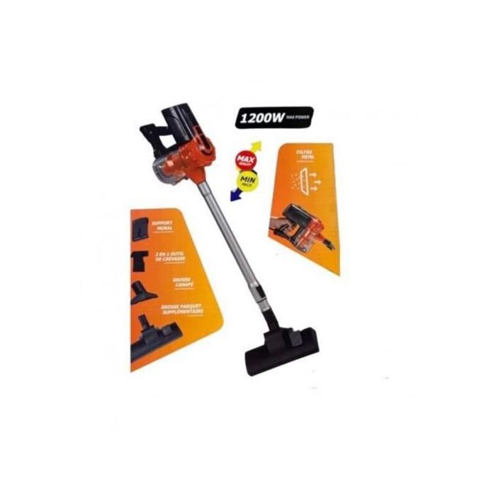 Aspirateur à fil 3 en 1 à main sans sac cyclonique 1200w