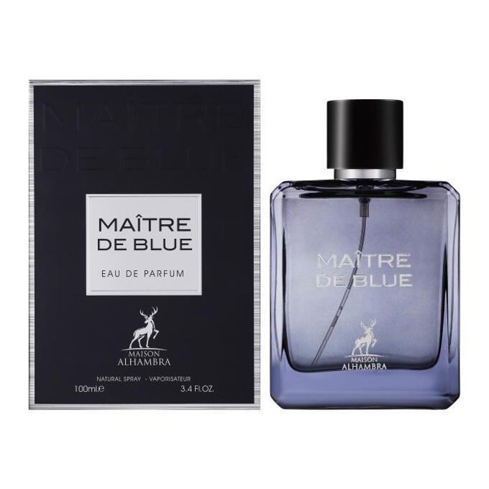 MAISON ALHAMBRA Maitre De Blue BLUE/ DE CHANCE PARFUM POUR HOMME 100 ML EDP