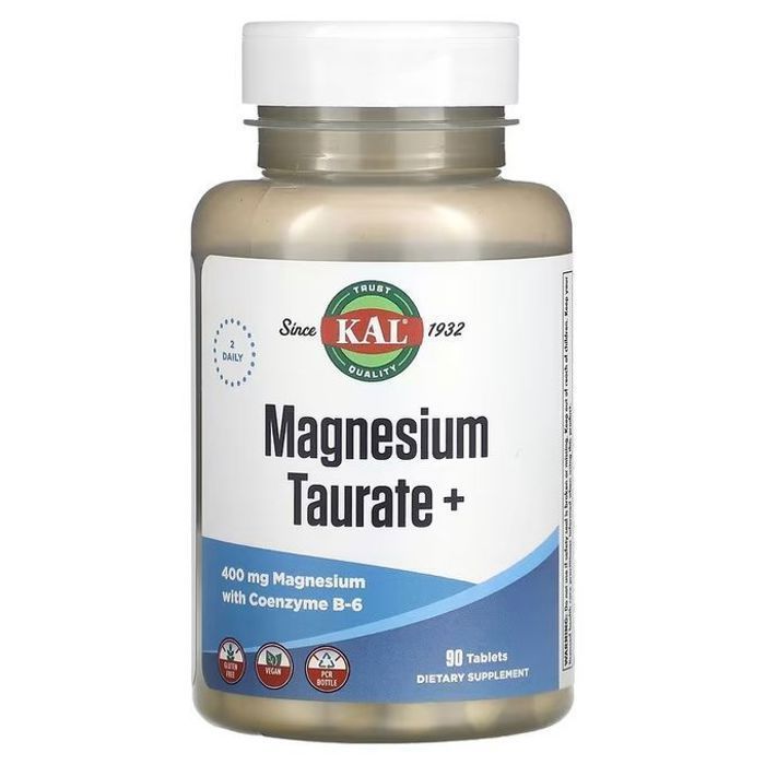 Kal Magnesium Taurate + 400 mg 90 Tablets