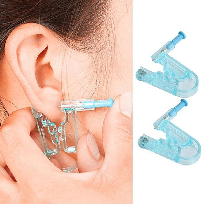 2 Pièces Pistolet piercing oreille et nez