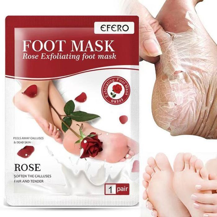 Masques Exfoliants Pieds Chaussettes Pédicure Gommage enlever la peau morte