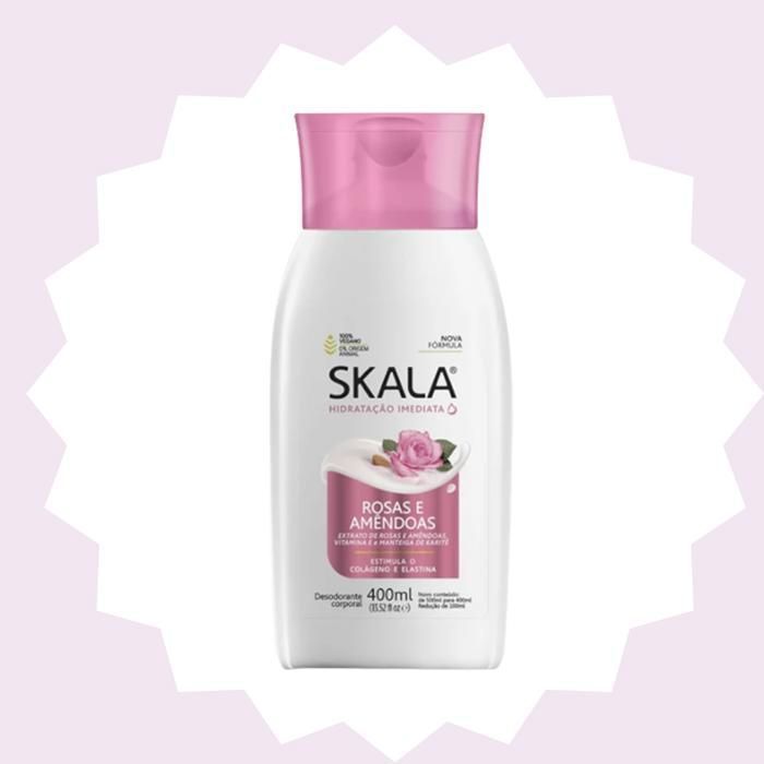SKALA LOTION D'HYDRATATION POUR LE CORPS LAIT DE RIZ ET ROSES