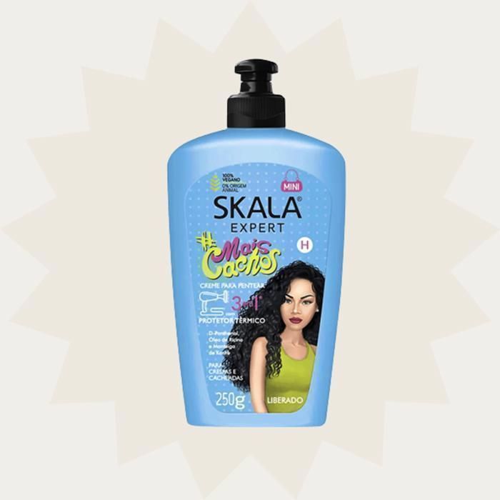 Skala Expert - Crème 3en1 Cachos de maïs - Sans rinçage, bouclage et thermoprotecteur - 250g