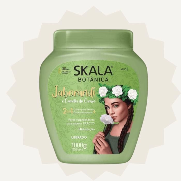 SKALA TRAITEMENT 2 en 1 (bouclage et hydratante )  JABORANDI et CAMÉLIA