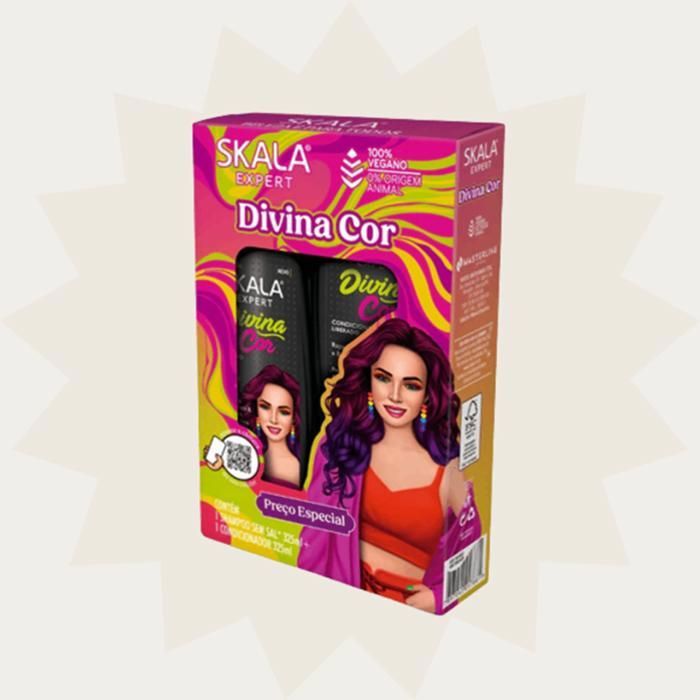 SKALA SHAMPOING + APRÈS-SHAMPOING (bouclage+hydratation) DIVINA COR