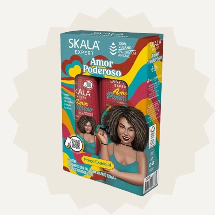 KIT SHAMPOO + CONDITIONER AMOR PODEROSO SKALA EXPERT