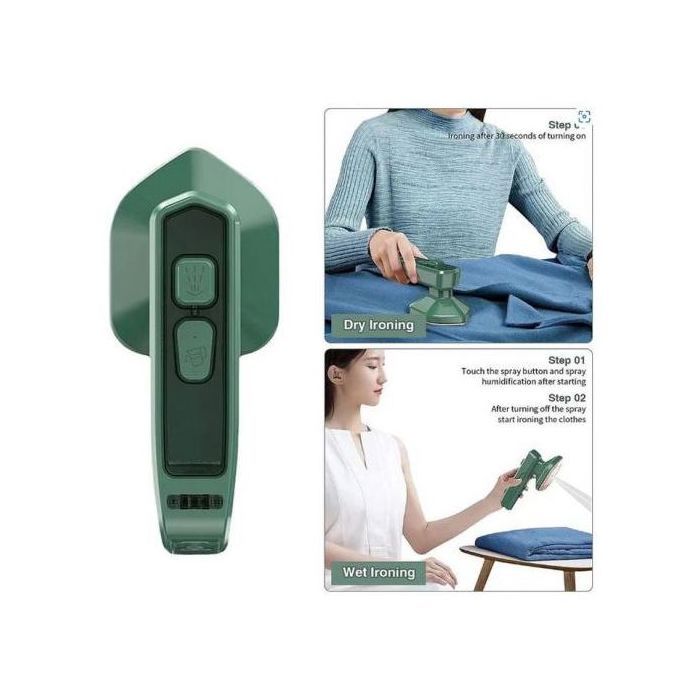 Mini fer à vapeur - Non spécifié - Portable - 30ml - 0,33kg - Défroisseur à main