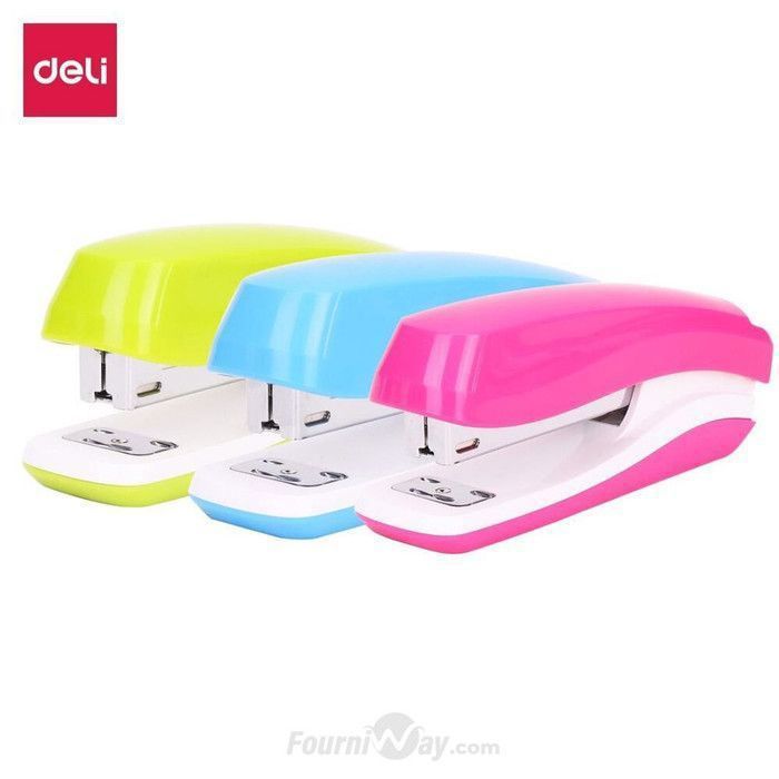 Agrafeuse de Bureau - DELI - E0350 - Métal - Capacité 20 feuilles - Design ergonomique