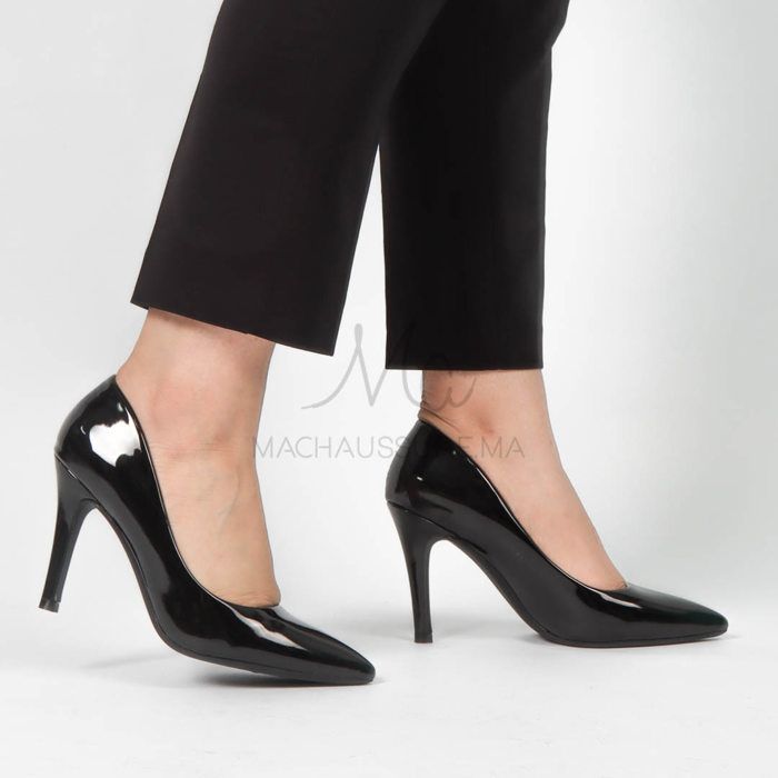 Escarpins - MACHAUSSURE - Kaliny - Noir - Confortables - Talon Fin - 10 CM - Marjane Mall - Image 3