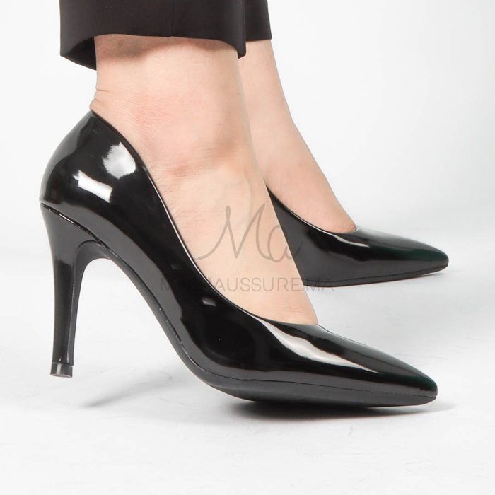 Escarpins - MACHAUSSURE - Kaliny - Noir - Confortables - Talon Fin - 10 CM - Marjane Mall - Image 4