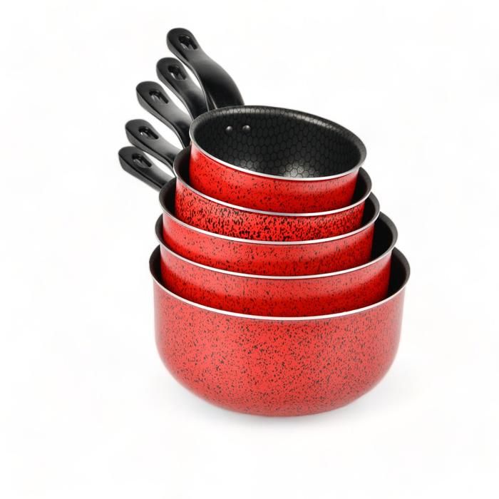 Casserole Tam Tam Série 5 Pièces – Rouge
