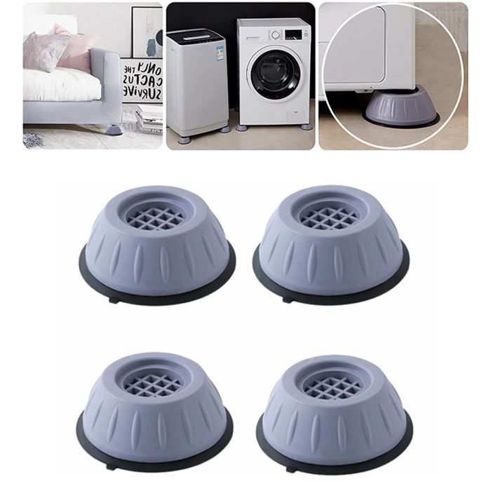 Supports anti-vibration pour machine à laver - Pack de 4 patins