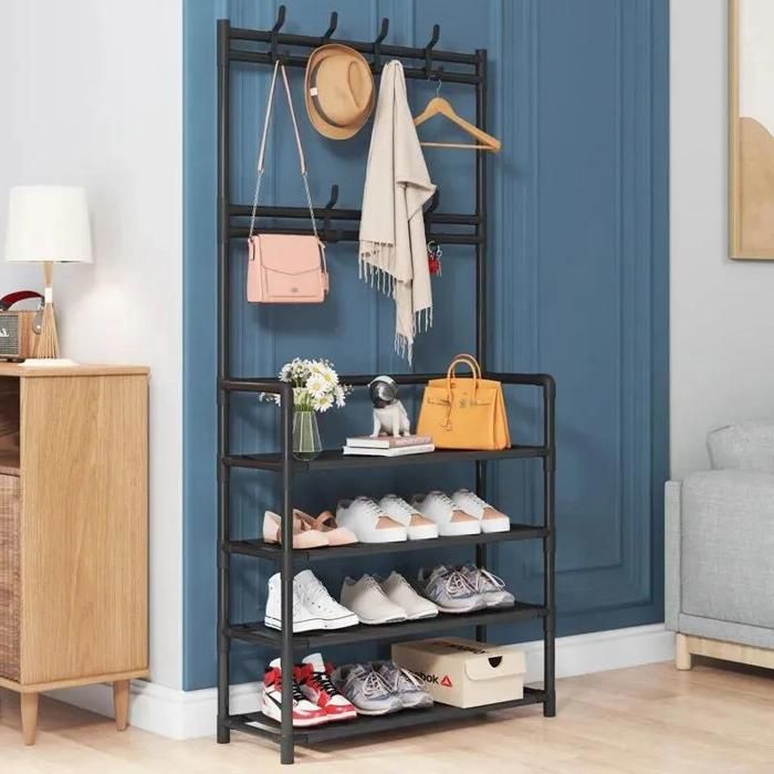 new simple floor clothes rack