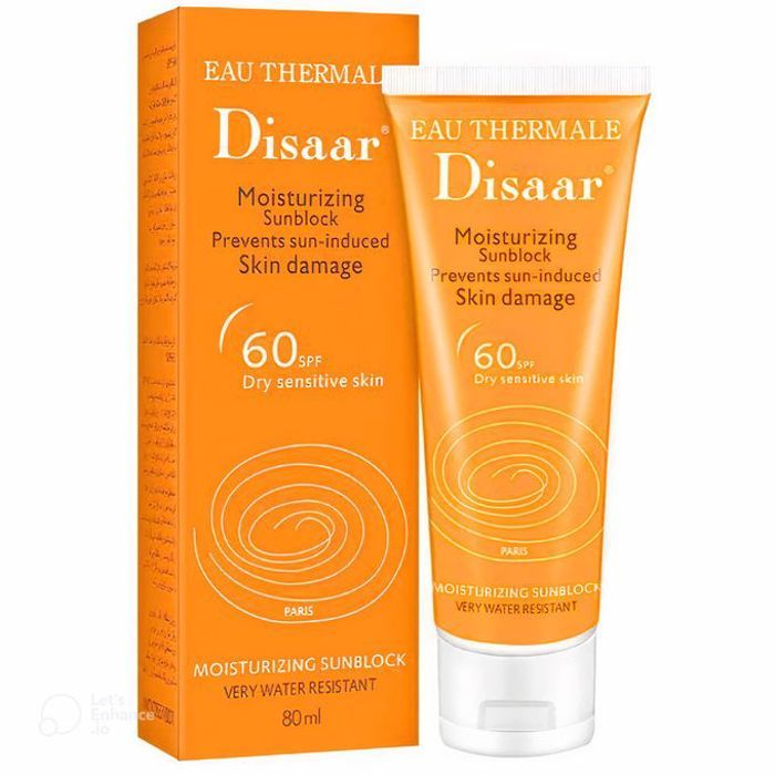Disaar Ecran Ideal Soleil Crème Onctueuse Invisible Spf 60 Imperméables Peaux Sensible 60ml