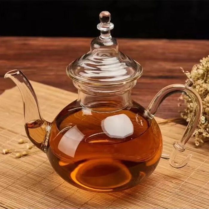 Théière en verre transparente orientale 700ml