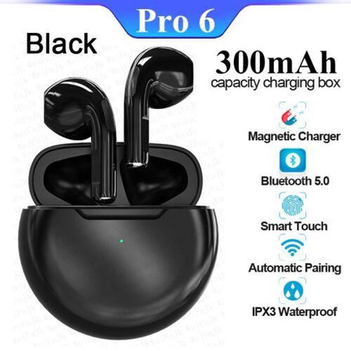 Pro 6 TWS écouteurs bluetooth