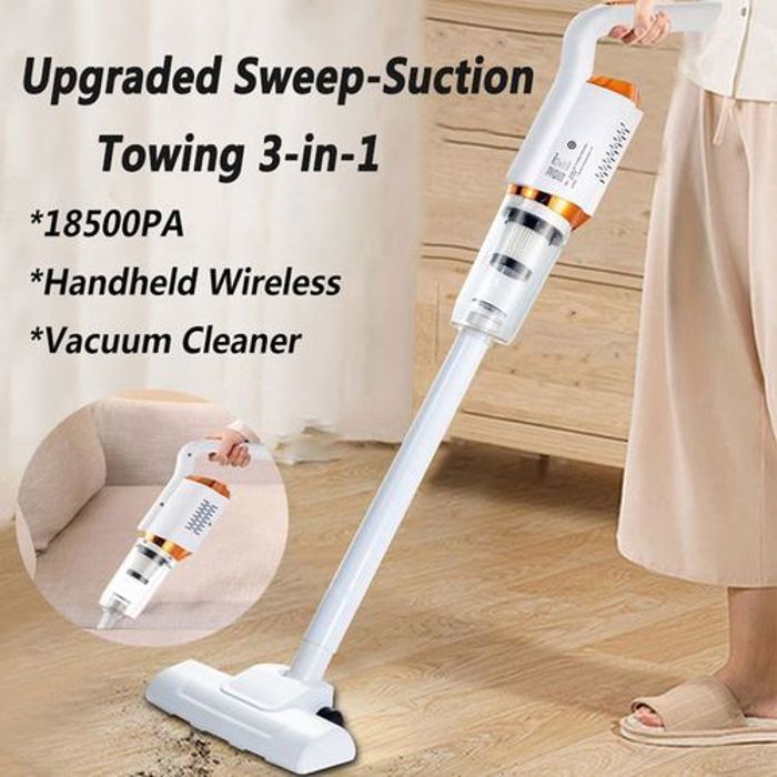 Aspirateur à Main électrique sans fil 3 en 1 Haute Puissance, Sec et Humide Multi usage