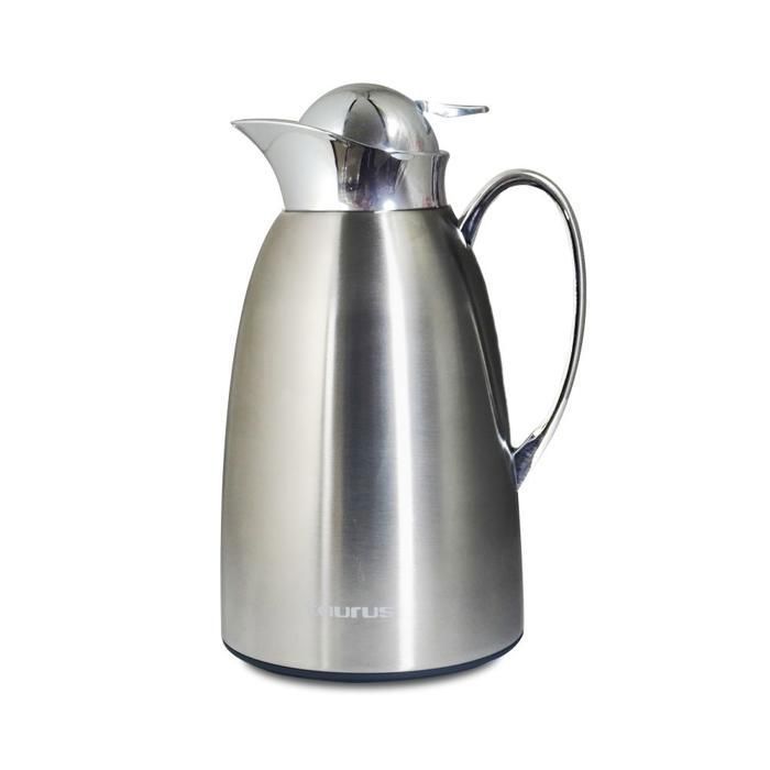 Carafe Isotherme - TAURUS - OPERA - 1L - Acier Inoxydable - Anti-Fuites