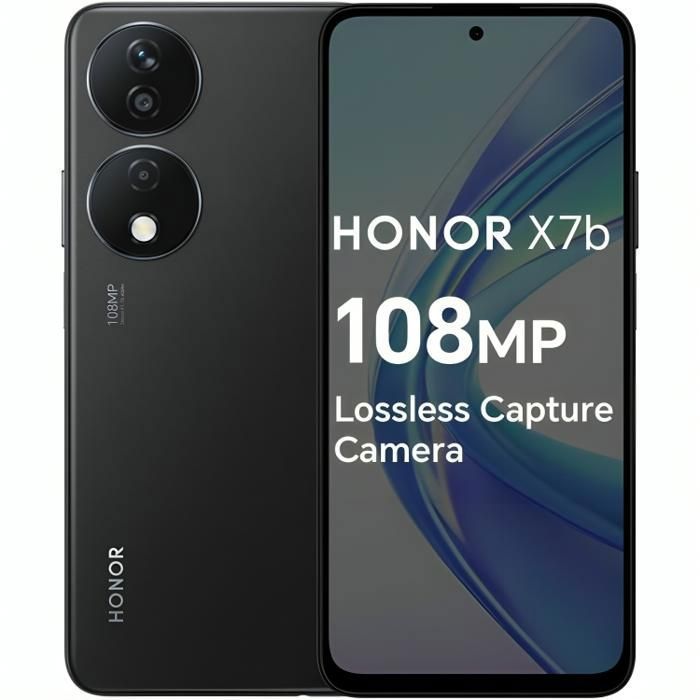 HONOR X7B 6GB+256GB MIDNIGHT BLACK