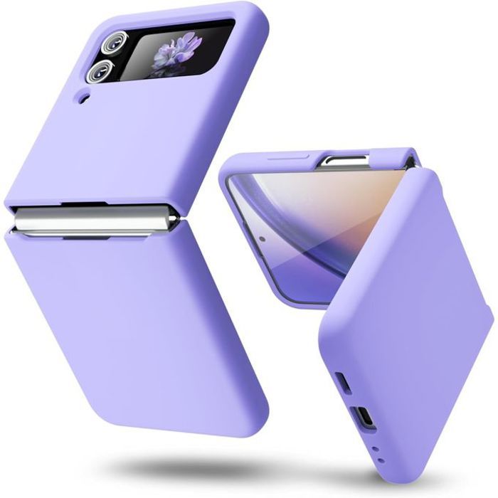 Pochette pour Samsung Galaxy Z Flip 4 - mauve