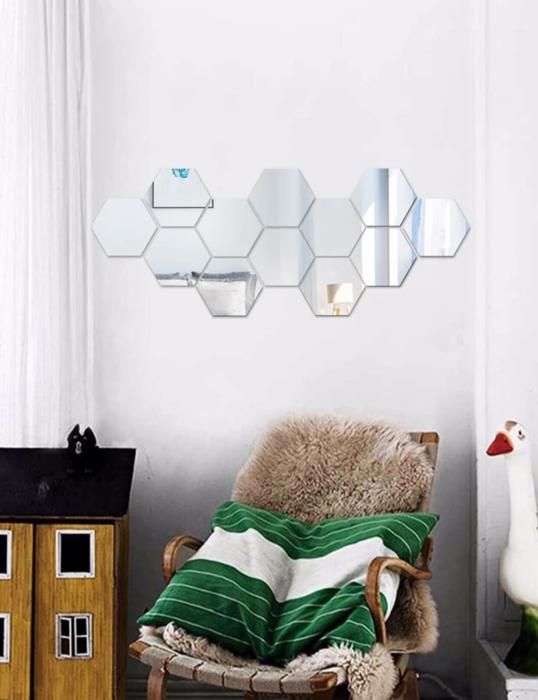 MIROIR MOSADAS HEXAGON (10PCS)
