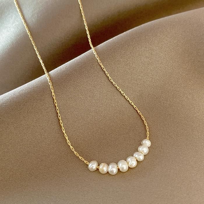 Clémentine Paris Collier décoré de perles - CG018