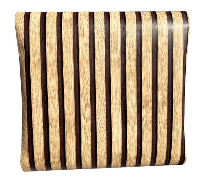 Papier Peint Adhésif bardage marron