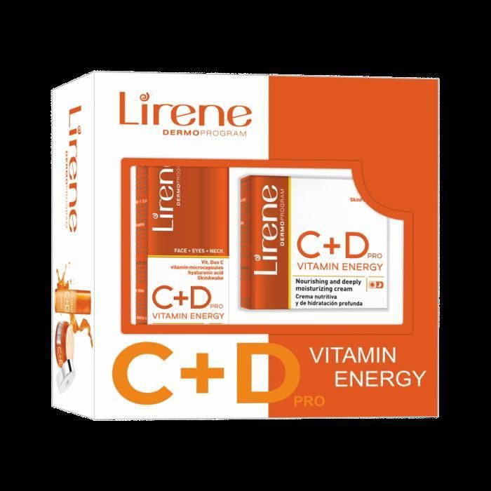 PACK VITAMIN C+D SERUM ET CREME VISAGE LIRENE