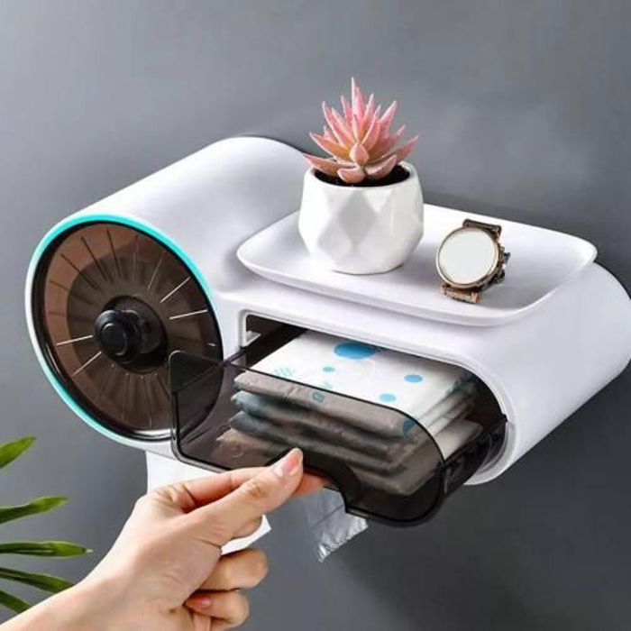 Porte-papier hygiénique mural étanche, Distributeur de Rouleau de papier toilette