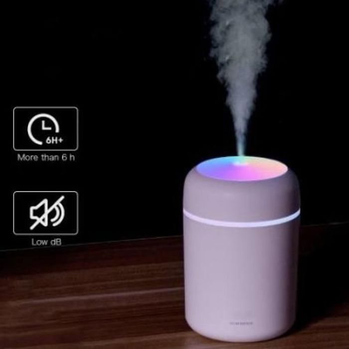 Humidificateur d'Air Atomiseur Diffuseur Huiles Essentielles avec lumière