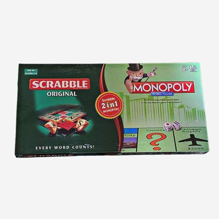 Monopoly et Scrabble 2en1